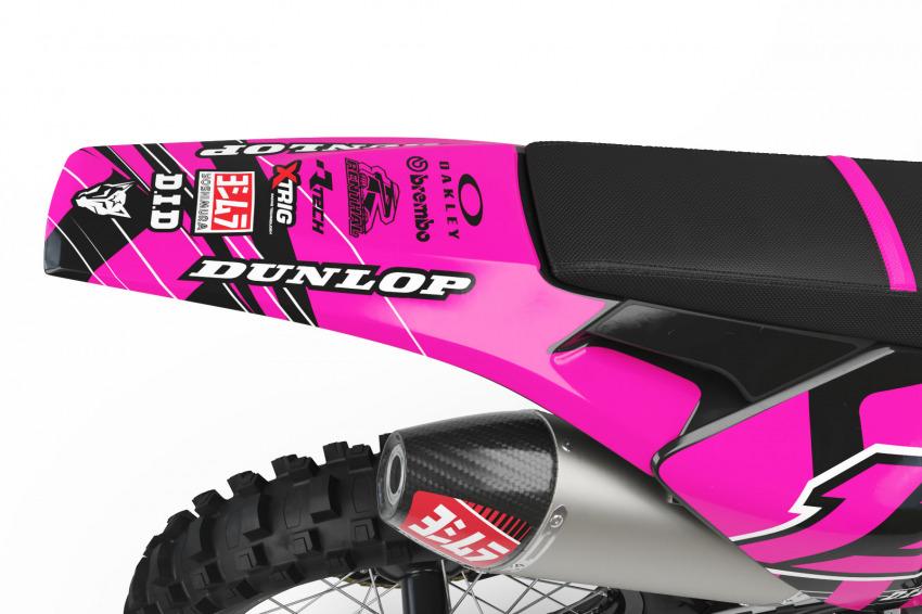 Husqvarna Motocross Graphics Blaze Pink 2