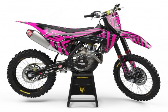 Husqvarna Motocross Graphics Blaze Pink