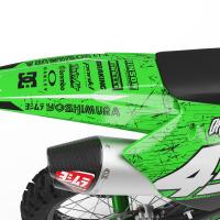 Kawasaki Graphics Kit Squad Green Tail