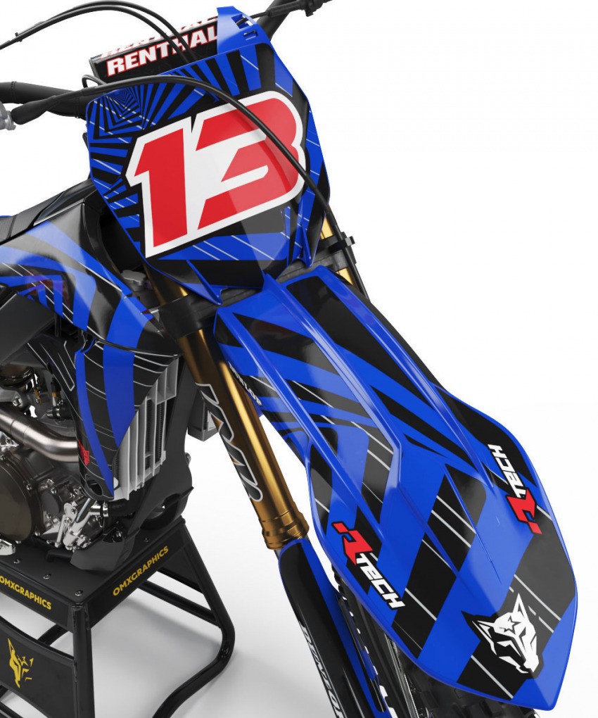 Top-notch Graphics Kit for Yamaha TTR50 Front