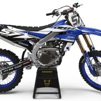 Yamaha Motocross Graphics Kit Dazzle Blue