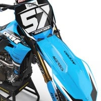 Best Quality Graphics Kit for Yamaha YZ250 FX Front