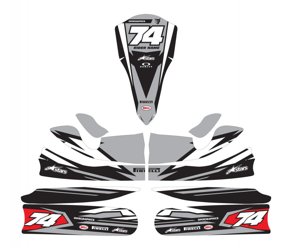 Kosmic Kart Graphics – OMXGraphics - Premium Quality