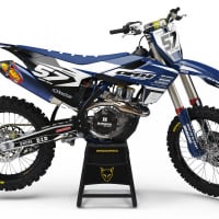 Husqvarna Dirt Bike Graphics Kit Dazzle