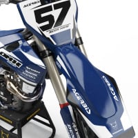 Husqvarna Dirt Bike Graphics Kit Dazzle Front