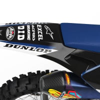 Husqvarna Dirt Bike Graphics Kit Dazzle Tail