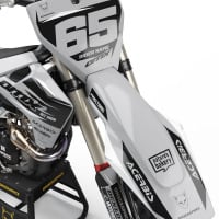 Husqvarna Mx Graphics Attack Grey Front