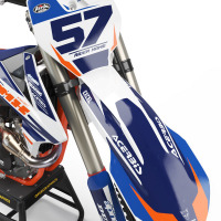 Custom graphics kit for KTM MX bike - Front