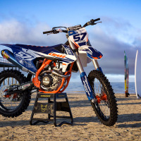 Custom graphics kit for KTM MX bike - Promo