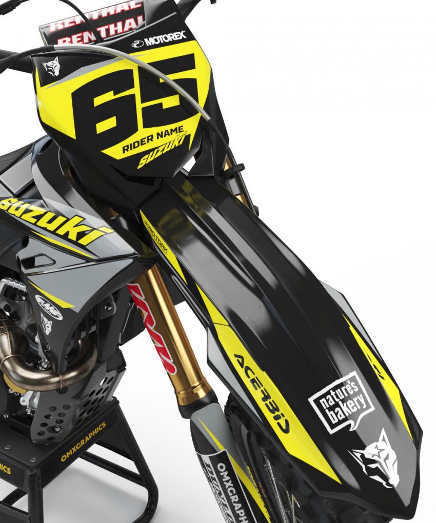 Suzuki Motocross Graphics Attack Front