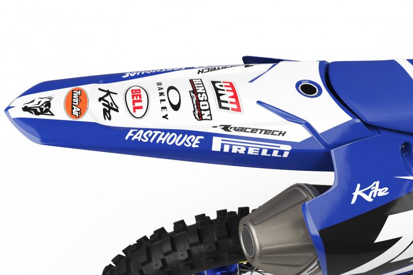Best Graphics Kit for Yamaha WR 250R Tail