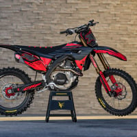 Dirt Bike Graphics Kit Rage Honda Promo