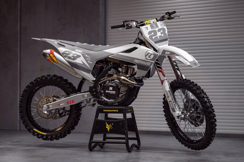 Husqvarna Mx Graphics Kit UNION Promo