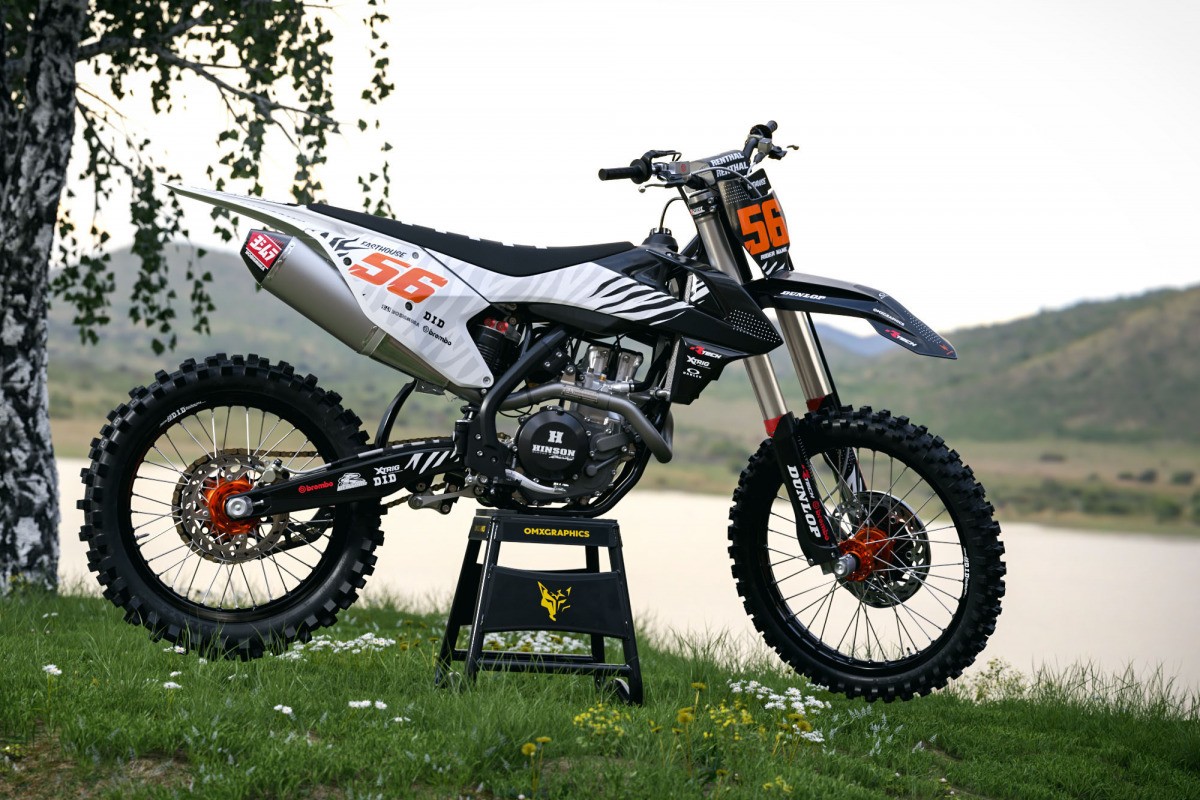 KTM Mx Graphics Kit Wild 2 Promo