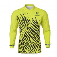 Custom MX Jersey WILD Lime Front