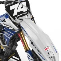 Suzuki Motocross Graphics Kit Gang Blue Front