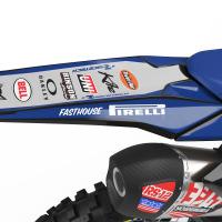 Suzuki Motocross Graphics Kit Gang Blue Tail
