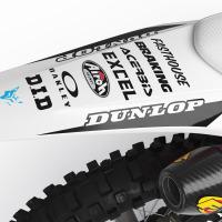 Best Stickers For GasGas EC 250 F 'BANDIT 2' Tail