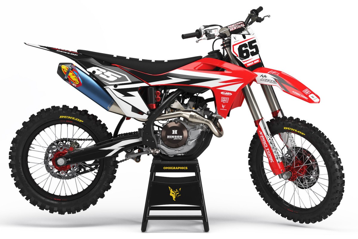 GasGas Motocross Graphics Kit 'Flow' – OMXGraphics