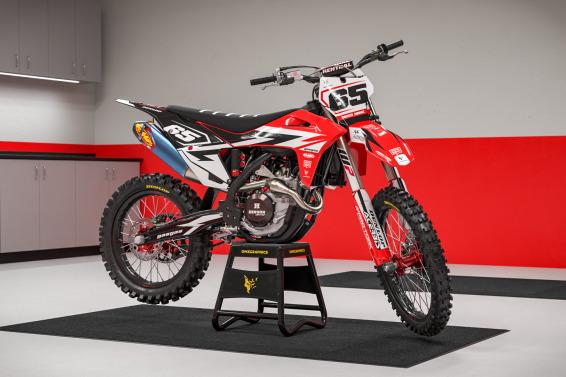 GasGas Motocross Graphics Kit Fuel Promo
