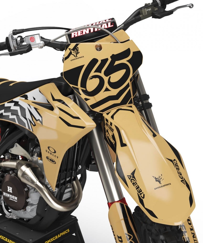 High Quality Graphics For GasGas MC50 Front