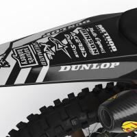 GasGas Motocross Graphics Kit Ghost 2 Tail
