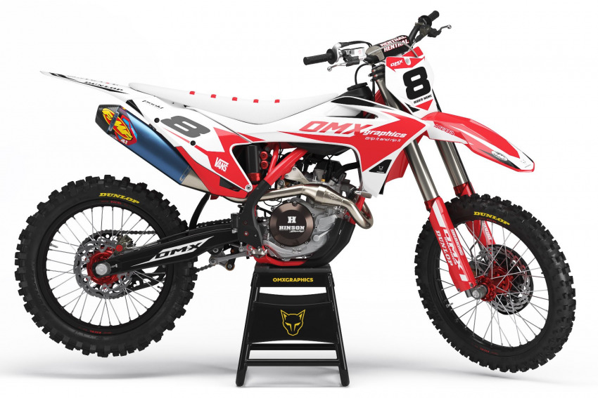 GasGas Dirt Bike Graphics Kit 'UNION' – OMXGraphics