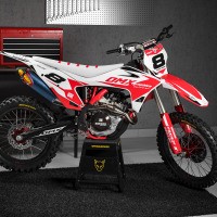 GasGas Motocross Graphics Kit Torch Promo