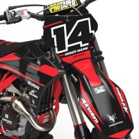 GasGas Mx Graphics Bold Front