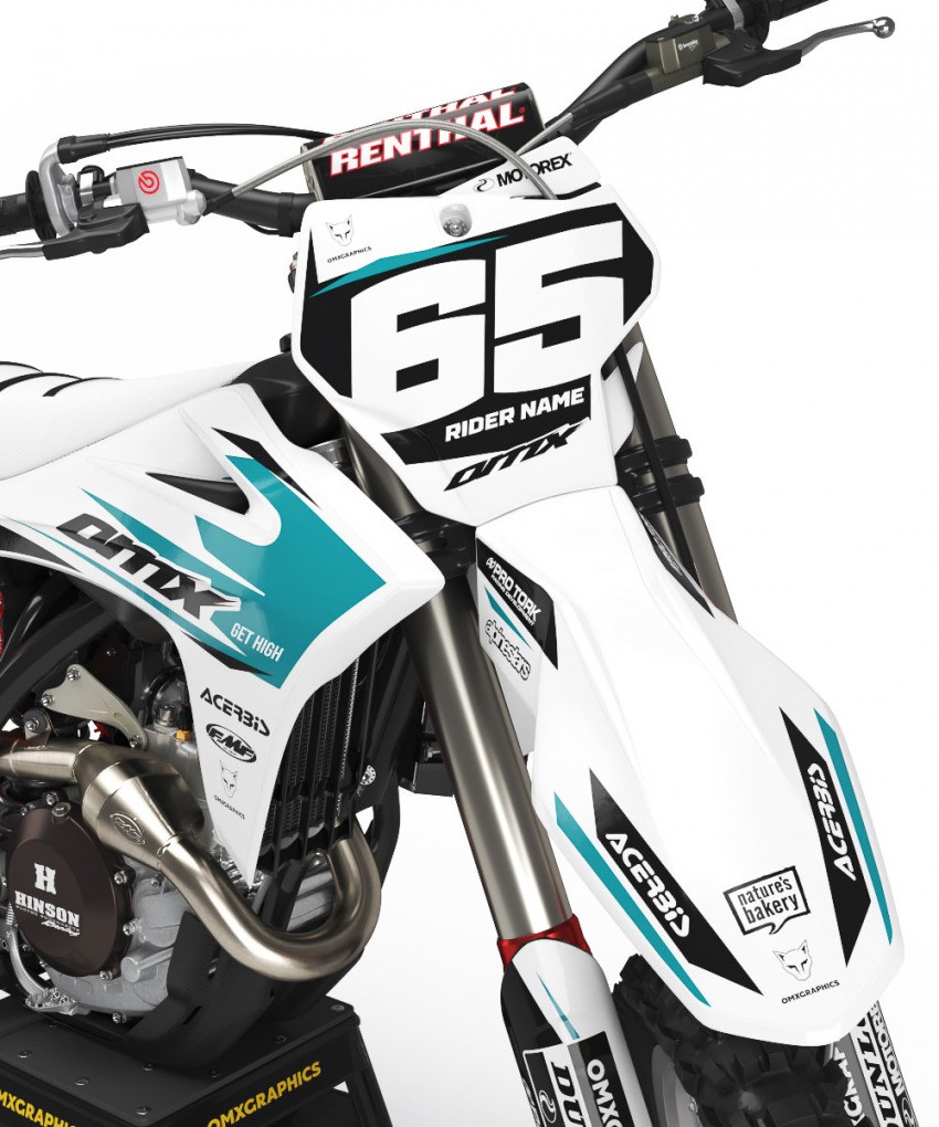 GasGas Mx Graphics Kit Attack 2 Front