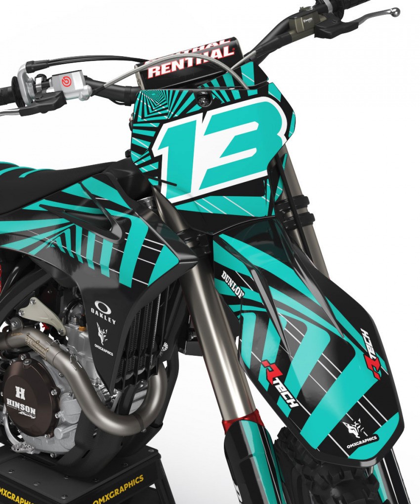 Best Graphics For GasGas MX450F Front