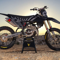 GasGas Mx Graphics Kit Crime Promo