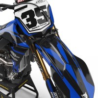 Best Quality Graphics Kit for Yamaha YZ125X Front
