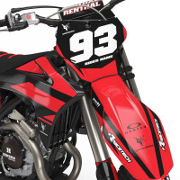 Top-notch Graphics For GasGas EX350 F Front