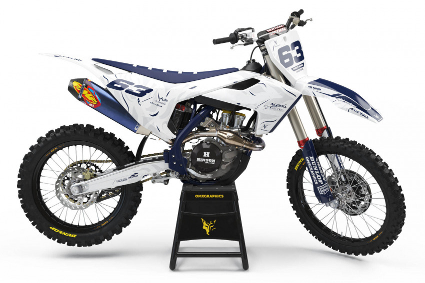 Custom Husqvarna Graphics Kit 'SIBERIAN' – OMXGraphics