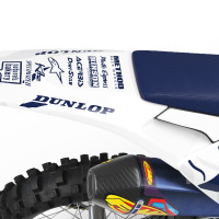 Custom Husqvarna Mx Graphics Kit Siberian Tail