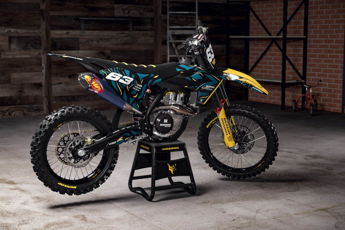 Custom Husqvarna Mx Graphics Siberian 2 Promo