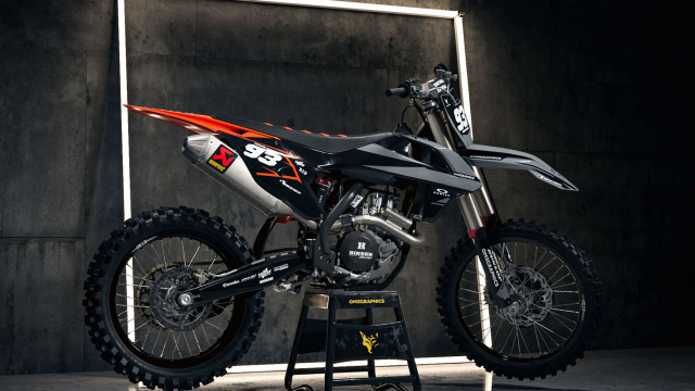Dirt Bike Graphics Kit For KTM - Core - Promo