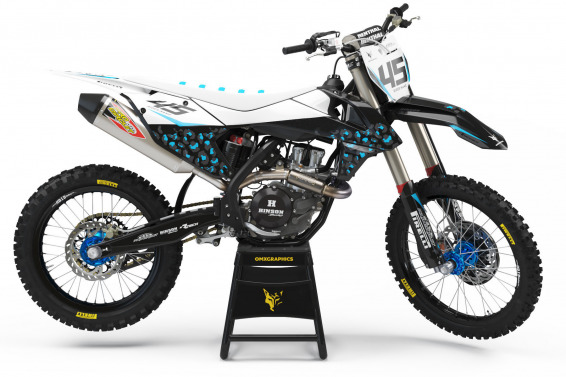 Animal print Custom Graphics kit for KTM