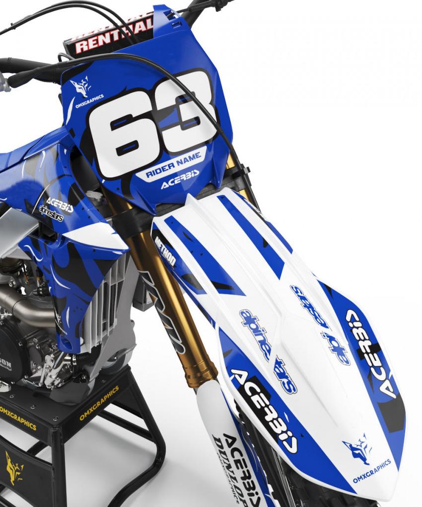 Dope Graphics Kit for Yamaha YZ 85 LW Front