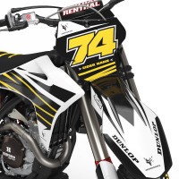 Dope Graphics For GasGas XC250 Front