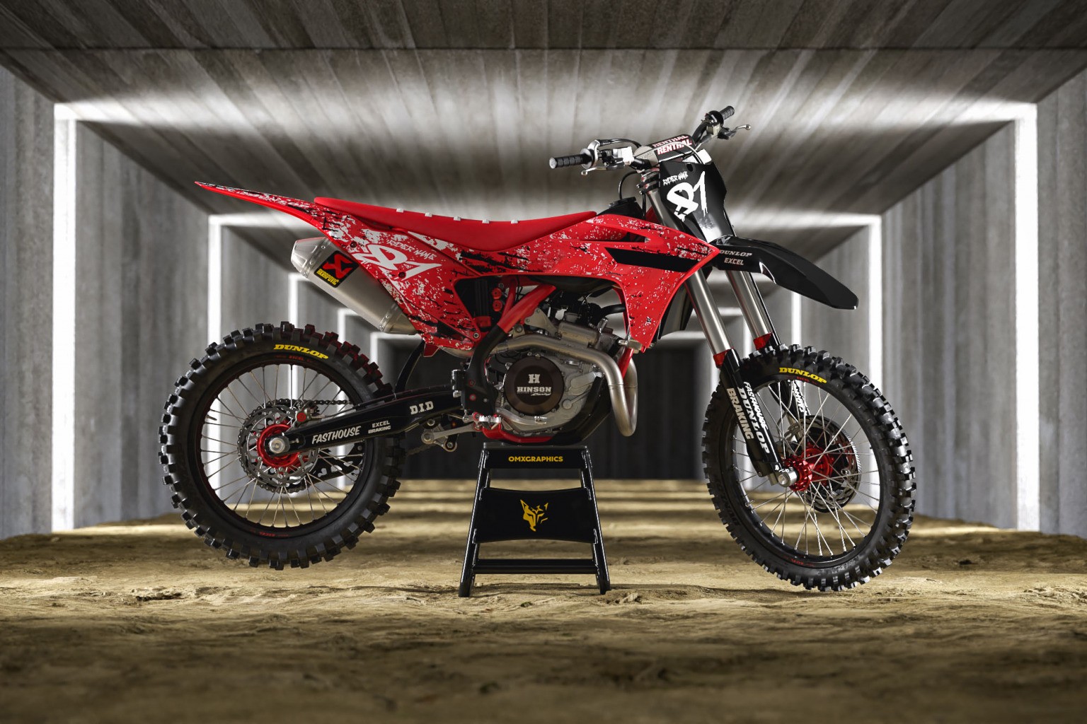 GasGas REBEL Graphics Kit – OMXGraphics