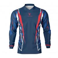 Mx Jersey Siberian Blue Red Front