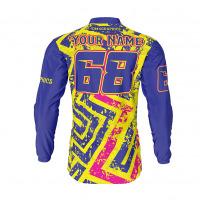 Mx Jersey Throwback Blue Vibes Back
