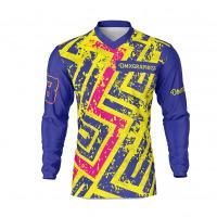 Mx Jersey Throwback Blue Vibes Front
