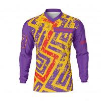 Mx Jersey Throwback Purple Gold Front