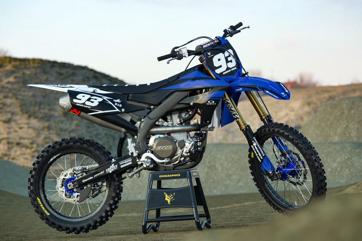 Custom Yamaha MX Graphics Kit Core Promo