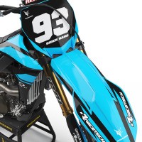 Top-notch Graphics Kit for Yamaha YZ 450F Front