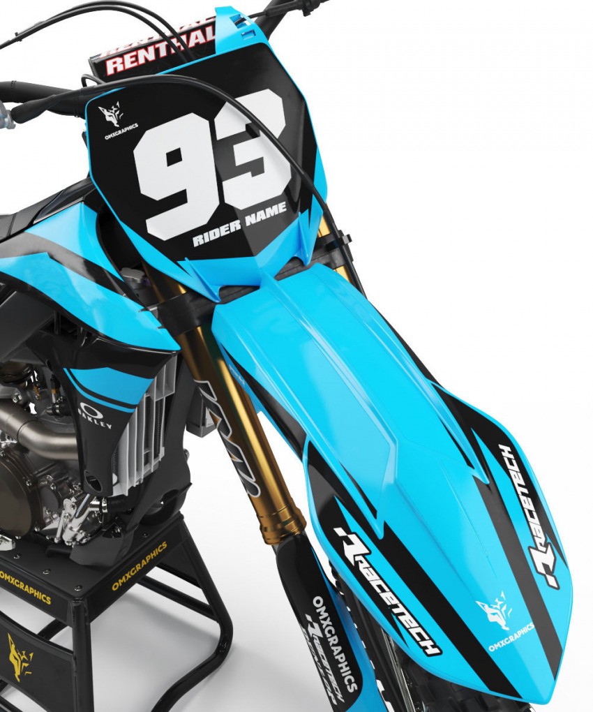 Top-notch Graphics Kit for Yamaha YZ 450F Front