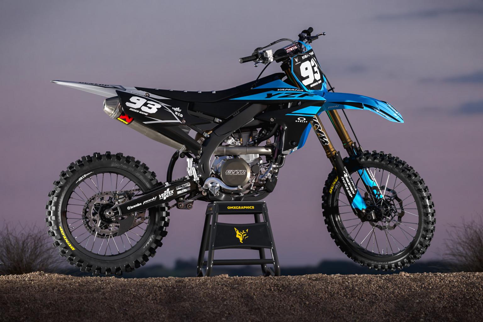 Custom Mx Yamaha Graphics Kit 'CORE 2' OMXGraphics